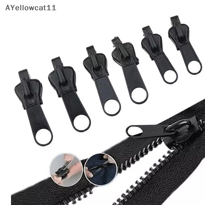 AA 6Pcs Instant Zipper Universal Instant Fix Zipper Repair Kit Replacement Zip SG